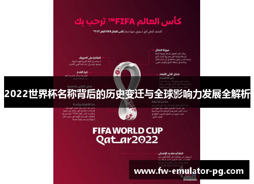 2022世界杯名称背后的历史变迁与全球影响力发展全解析 2022世界杯名称背后的历史变迁与全球影响力发展全解析