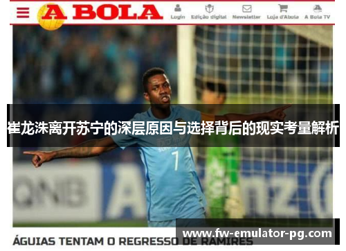 崔龙洙离开苏宁的深层原因与选择背后的现实考量解析